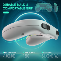 Data Frog PC07 - Mando de Juego Inalámbrico Retro con Receptor Dual, Controlador Clásico para PC DInput, Android, Emuladores de Arcade