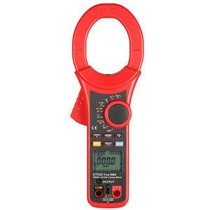 Pinza Amperimétrica Digital Industrial UNI-T UT222 de CA 2500A True RMS con Medición de Resistencia, Frecuencia, Temperatura y Diodos - Product Image 2