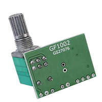 Carte d'amplificateur de puissance numérique 5V de haute qualité avec potentiomètre à commutation, alimentée par USB, carte d'amplificateur PAM8403