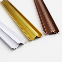 Perfiles de Aluminio Duraderos de Alta Calidad para Bordes de Azulejos, Paneles de Pared, Accesorios Metálicos de Estilo Moderno