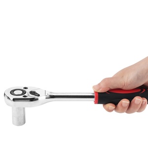 Jeu de clés à cliquet à douille de 1/2'' 12 pièces, acier au chrome-vanadium, outil de réparation automobile domestique à commande manuelle, kit d'outils pour projets de bricolage - Product Image 5