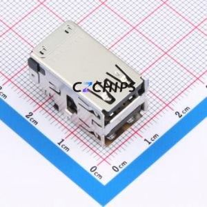 UEA1123-8B414-7H USB Connector Through hole Component (THT) Connector Type-A USB 3.0 Female Sink Board - Product Image 1