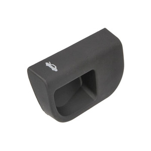Fiat <b>Hood</b> Handle 7937W5 Black Plastic Replacement Part For <b>Engine</b> <b>Hoods</b> - Product Image 1