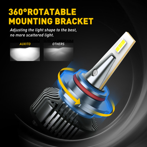 หลอดไฟหน้ารถยนต์ AUXITO Y13 ซีรีส์ 9005 HB3 LED 80W 16000LM สว่างพิเศษ สีขาวโทนเย็น ชุดเปลี่ยนหลอดไฟรถยนต์ - Product Image 6