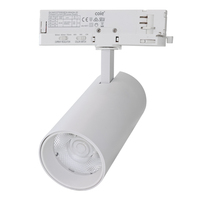 Foco LED de riel TL402 de 30W Ra90 UGR<19 LIFUD 220-240V, 4 hilos, 3 circuitos, para iluminación comercial
