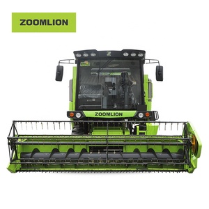 zoomlion TE100 wheeled grain wheat corn rice combine Harvester agricultural machinery