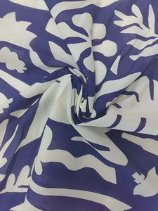 منديل رياضي قطني عصري قابل للتخصيص وشاح مربع كبير مطبوع رقميًا ربطة رأس مزخرفة - Product Image 4