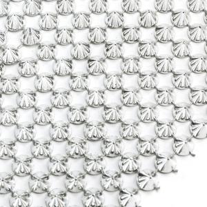 5 Yard/Cuộn Đinh Tán Nhựa Sáng Bóng Trang Trí Cuộn Ruy Băng Lưới Đính Kim Cương Giả Vải Co Giãn Để Trang Trí Trang Phục - Product Image 6