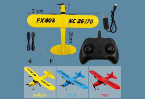 Aereo telecomandato ad alta tecnologia 2.4Ghz, Aliante RC per esterni, Giocattoli RC - Product Image 6