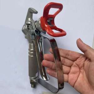 เครื่องพ่นสีไฟฟ้าแรงดันสูงแบบไร้อากาศ หัวฉีดสแตนเลส 3500psi มอเตอร์อเนกประสงค์ สำหรับงานก่อสร้างอุตสาหกรรม - Product Image 3