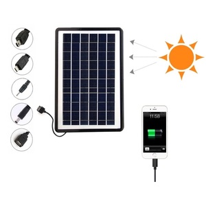 Panneau solaire USB 12W 5V 2.4A à charge rapide pour utilisation en extérieur - Product Image 2