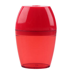 Taille-crayon multicolore classique d'approvisionnement d'usine 520A petit plastique à trou unique pour les étudiants - Product Image 6