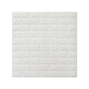 Adhesivo de <span class=keywords><strong>pared</strong></span> de piedra de espuma de diferentes colores de ladrillo, papel tapiz 3D, pegatinas de <span class=keywords><strong>pared</strong></span> para salón de belleza - Product Image 2