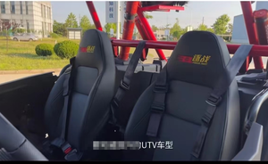 Asiento Modificado para UTV (Vehículo Utilitario Todoterreno) Asiento de Coche Eléctrico de Cuero PVC Tipo Racing con LOGO Personalizado para Autocaravana y Cámper - Product Image 2