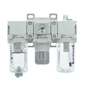 Filtro de aire combinado de aire SMC Original + regulador + lubricador Controlador neumático accesorios de controlador de automatización - Product Image 1