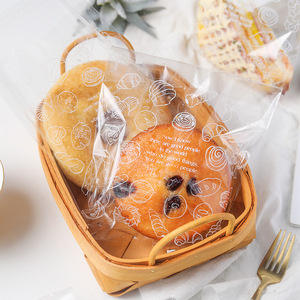 Sacs OPP transparents autocollants de haute qualité, écologiques, auto-scellants, en cellophane, avec logo personnalisé pour l'emballage de snacks, jouets et <span class=keywords><strong>pain</strong></span> - Product Image 4