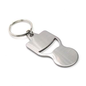 CY Customized Company LOGO Epavo Equipo Black Color Soft Enamel Stainless Steel Bottle Opener Keyring <b>Coin</b> Remover - Product Image 3