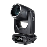 Luz de haz de 295W de gran venta, tira LED tipo lira Sharpy Beam, luz de escenario arcoíris para discoteca, DJ y fiestas.