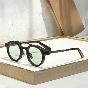 JMM DELAGE 45-25-147 Lunettes de soleil pour hommes et femmes de qualité supérieure, lunettes de soleil de créateur, style punk classique, luxe, en acétate, UV400, avec boîte - Product Image 5