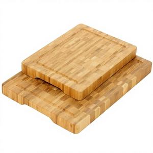 Planche à découper multifonctionnelle en bois pour légumes, fruits, viande, pain avec design antibactérien écologique, compatible lave-vaisselle - Product Image 1