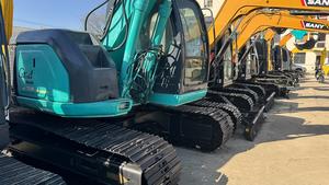 Alta calidad y precio bajo Original Japón usado Kobelco SK 135SR excavadora Kobelco 13,5 toneladas máquina proporcionada EPA/CE en Stock - Product Image 4