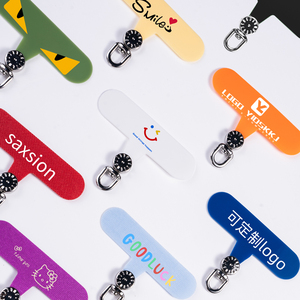 Tùy chỉnh điện thoại di động dây đeo TPU cố định dây buộc điện thoại Clip vải PVC Gasket Vỏ Thẻ trở lại Sticker Sling dây kết nối - Product Image 6