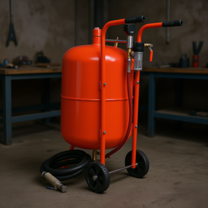 D0100HAMRAY Sablage à haute pression portable de 20 gallons (60-110 psi) avec buses en céramique pour le décapage de peinture - Product Image 2