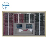 Optical Trial Lens Set 266JSC Black and Red Colorful Metal Rim Trail Lens Set with Aluminium Box