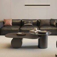 Table basse Art Rock Board en fer forgé, design nuage, moderne et minimaliste, personnalisable, mobilier de salon haut de gamme, design Alien