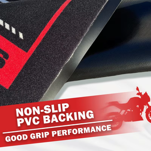 <span class=keywords><strong>Tapis</strong></span> de garage pour moto en PVC personnalisé, <span class=keywords><strong>tapis</strong></span> de sol en caoutchouc résistant pour garage, stationnement, atelier de <span class=keywords><strong>course</strong></span>, utilisation Motorrad Teppich - Product Image 2