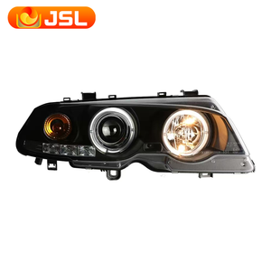 Pour <span class=keywords><strong>BMW</strong></span> Série 3 <span class=keywords><strong>E46</strong></span> Modèles Deux Portes 1998-2002 Phare Avant Rénové avec Lentille à Diode Électroluminescente - Product Image 2