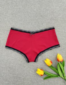 Lot de 6 Culottes Taille Basse, Boxers Coquins en Coton avec Joli Nœud, Sous-vêtements en Coton pour Femme, Boyshorts - Product Image 3