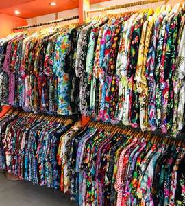 工場カスタムサマーUS/EUサイズ展開、折り返し襟付きカジュアルブロードクロス洗濯可能メンズ花柄ビーズ付き半袖シャツ - Product Image 6