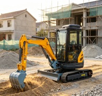 Fabrikpreis Mini-Bagger Hochwertiger Kleiner Bagger für Bau und Landwirtschaft mit Guter Qualität und Perfekter Leistung