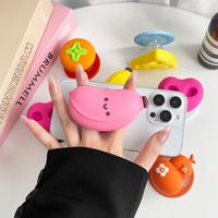 Support magnétique en gel de silicone mignon style biscuit pour bureau – Support et poignée de téléphone