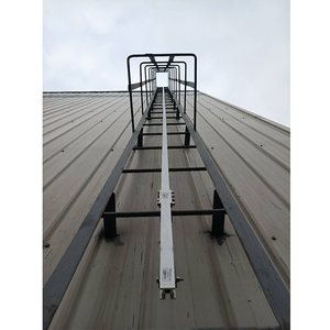 Sistema de detención de caídas vertical <span class=keywords><strong>en</strong></span> riel rígido Sistemas de línea de vida vertical Sistema de escalada vertical de riel rígido - Product Image 4