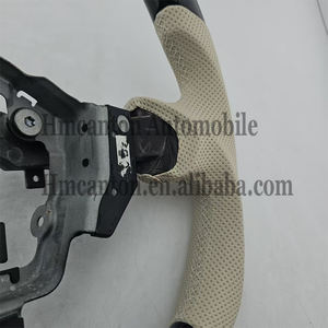 Productos Populares, Novedades, Cuero Perforado con Acabado Negro Piano para Volante de Coche Nissan - Product Image 3