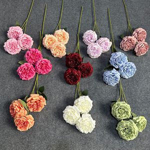 Rosas Artificiales Austin, Flores de Seda para Decoración de Bodas, Arreglos para Piso - Product Image 2