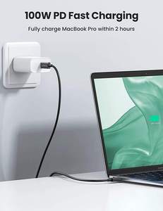 UGREEN <strong>Thunderbolt</strong> 4 <strong>Cable</strong> 6.6ft, 40Gbps Data Transfer 8K/60Hz Display 100W 5A USB C 3.1 Gen <strong>2</strong> <strong>Cable</strong> for iPhone 15 - Product Image 4