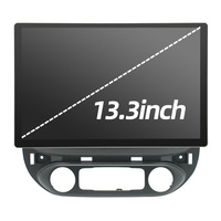 Autoradio Android 2 Din 13,3 pouces pour Chevrolet Silverado GMC Sierra 2014-2018 Navigation Android GPS Radio Carplay