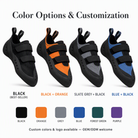 Chaussures d'escalade, chaussures d'escalade sur roche, chaussures de bouldering en salle, semelle en caoutchouc, hommes, femmes, entraînement sportif, OEM personnalisé