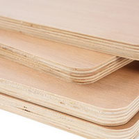 Contreplaqué mélaminé en peuplier de première qualité, écologique, imperméable, pour meubles, OEM 1220X2440mm E0