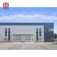Entrepôt préfabriqué en structure acier de conception moderne de la marque ZTSS, peinture antirouille pour usines, appartements, immeubles de bureaux