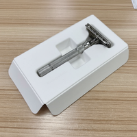 Insert d'emballage intérieur personnalisé en pulpe de papier biodégradable pour rasoirs, boîtes de rasoirs électriques et produits de soins personnels