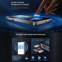 Ponsel Tangguh Oukitel Wp200 Pro Original Baru 24gb+1tb Layar Amoled 6.7" Kamera 32mp+108mp 8800mah 5g GPS