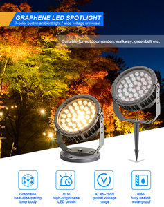 Lámpara <span class=keywords><strong>de</strong></span> Jardín LED Moderna Personalizada para Decoración <span class=keywords><strong>Exterior</strong></span>, Anillo <span class=keywords><strong>de</strong></span> Luz para Árbol, AC220v DC24V IP65 Impermeable <span class=keywords><strong>de</strong></span> Aluminio - Product Image 1