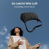 Puffer Sling Crossbody Sac à main en nylon à la mode pour femmes Sac de lune confortable pour le quotidien