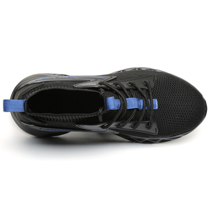 Anti statique ESD acier orteil contre l'électricité poids léger en cuir jaune sécurité bottes de travail chaussures sans moins pour hommes - Product Image 5