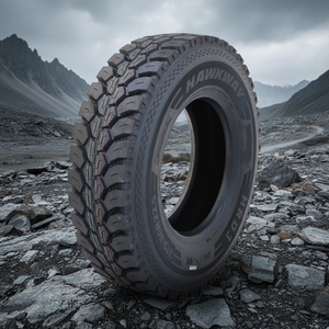 Pneu radial pour camion léger 315/80/22.5 295/80R22.5 avec bande de roulement spéciale HAWKWAY, fabriqué en Chine, sans chambre à air, usine chinoise, modèle HRD3 - Product Image 3