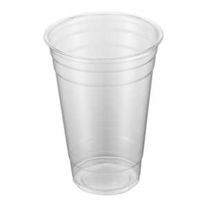 Gobelets transparents en PET de 12 oz, lot de 1000, rebord de 98 mm, sans BPA, réutilisables, recyclables, adaptés au congélateur, pour boissons froides - Product Image 1